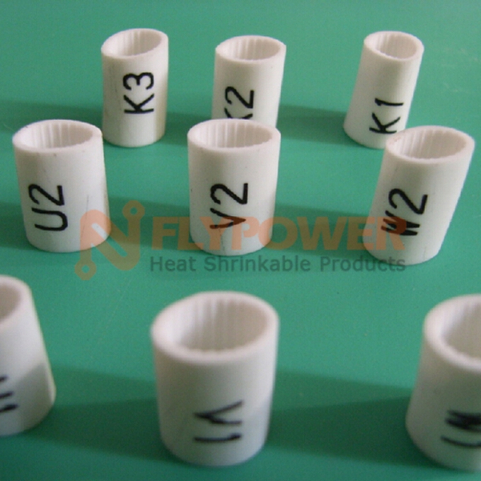 白色/黄色PVC号码管 配线标识管 线号套管